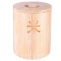Cubo de almacenamiento de madera / cubo de arroz / barril